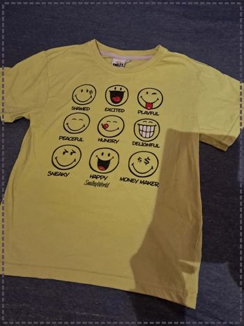 T-shirt Smiley 10ans