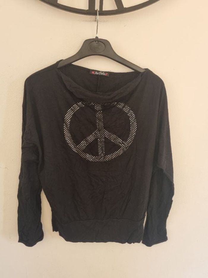T shirt manches papillon