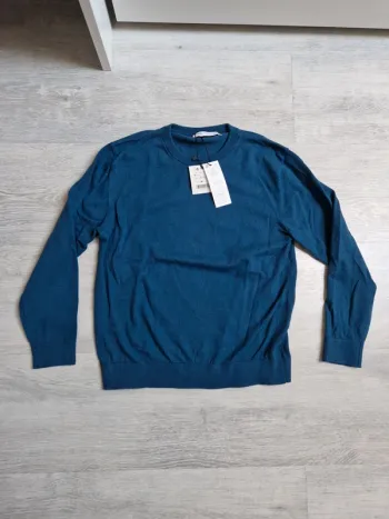 Pull fin bleu marine Zara neuf avec étiquette 9 ans