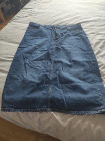 Jupe longue en jean