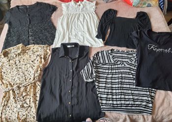Lot 7 hauts femme taille M