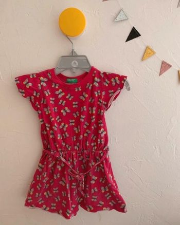 Robe papillons benetton