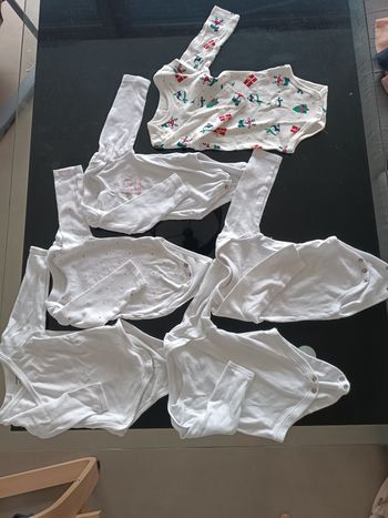 Lot de body manches longues 6 mois