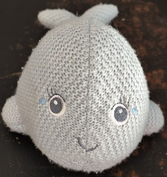 Peluche Baleine Bleue Mignonne et Douce