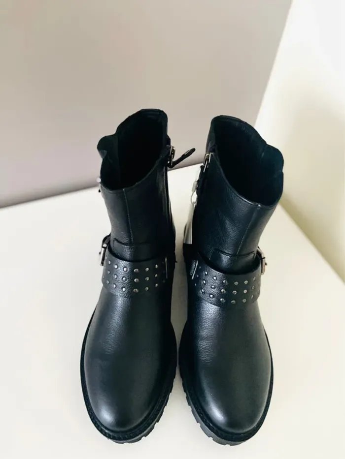 Bottines en cuir - photo numéro 3