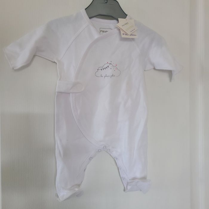 Pyjama été 1mois fille neuf avec étiquette 🏷 - photo numéro 1