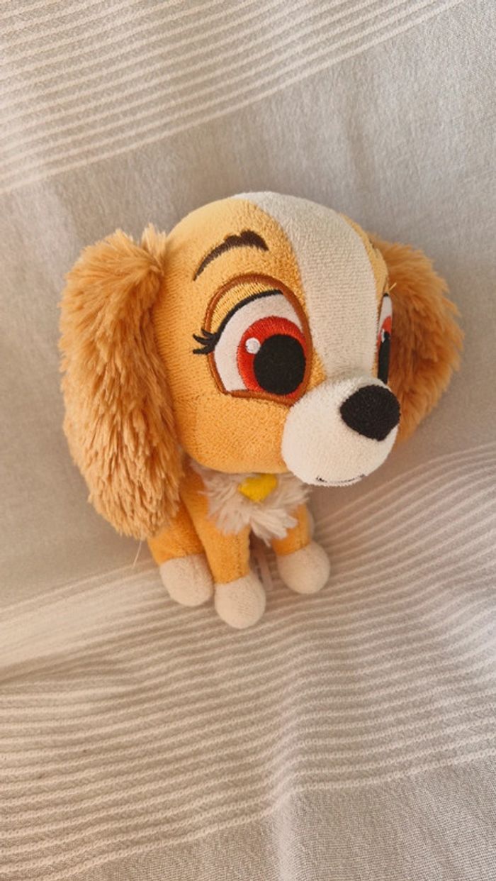 Peluche Disney belje et le clochard   chienne lady - photo numéro 2