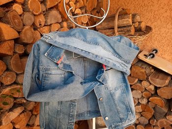 Veste en jean 14 ans très bon etat