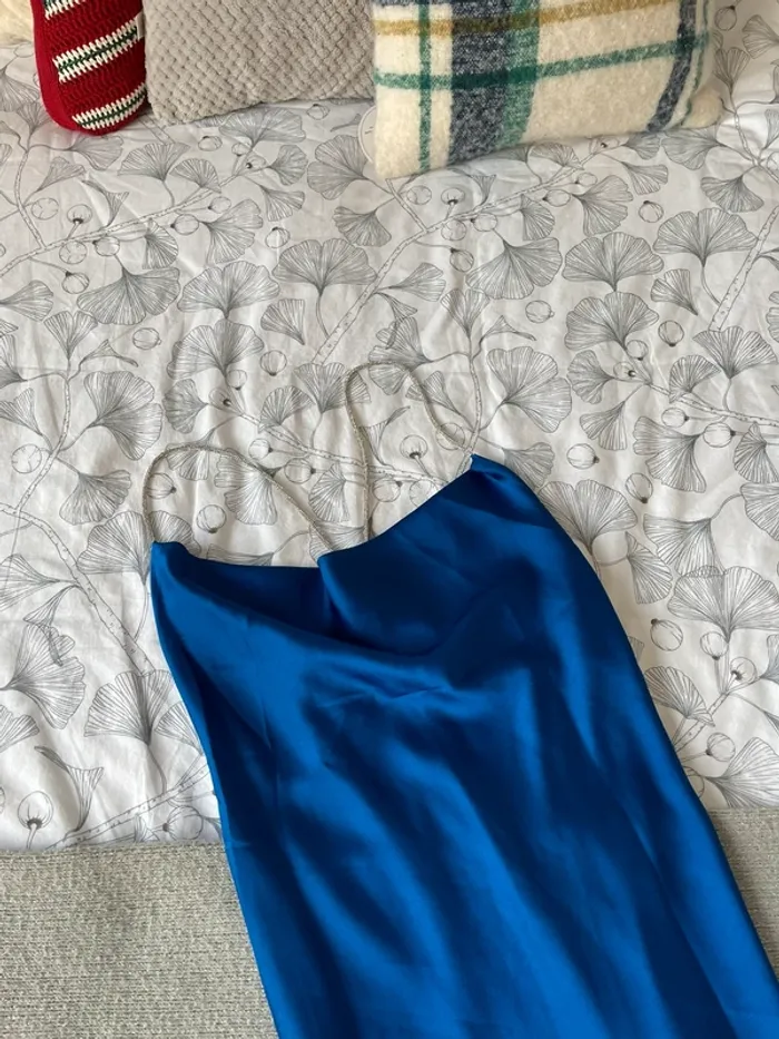Robe de soirée bleu