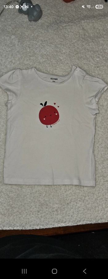 T-shirt pomme 🍎 