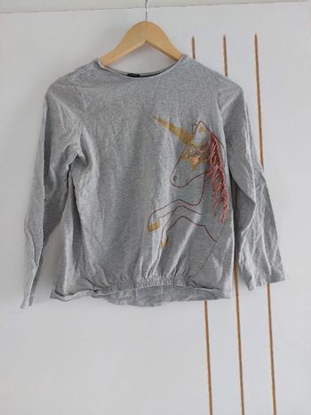 T-shirt manches longues kiabi 12 ans