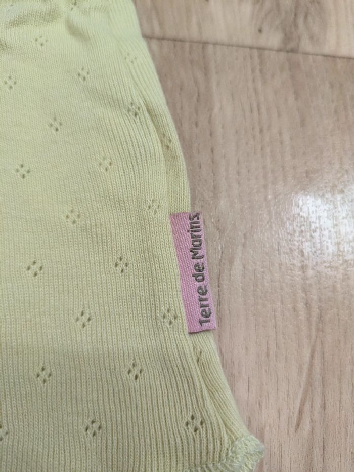 Tee-shirt vert clair Terre de Marins 2 ans - photo numéro 2