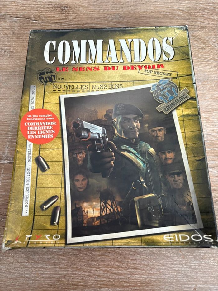 Commandos le sens du devoir pc big box - photo numéro 1