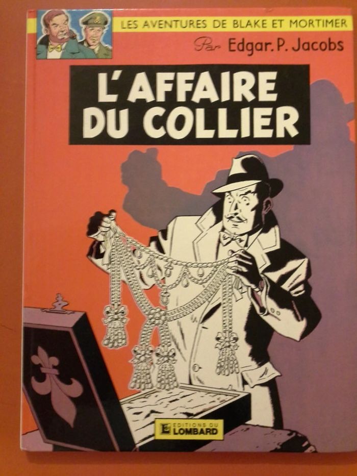 BD Blake et Mortimer l'affaire du collier 1982