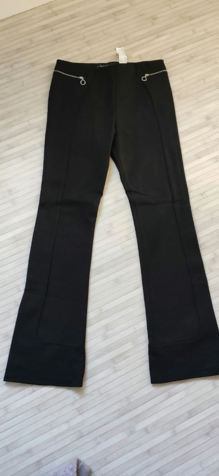Pantalon style legging noir