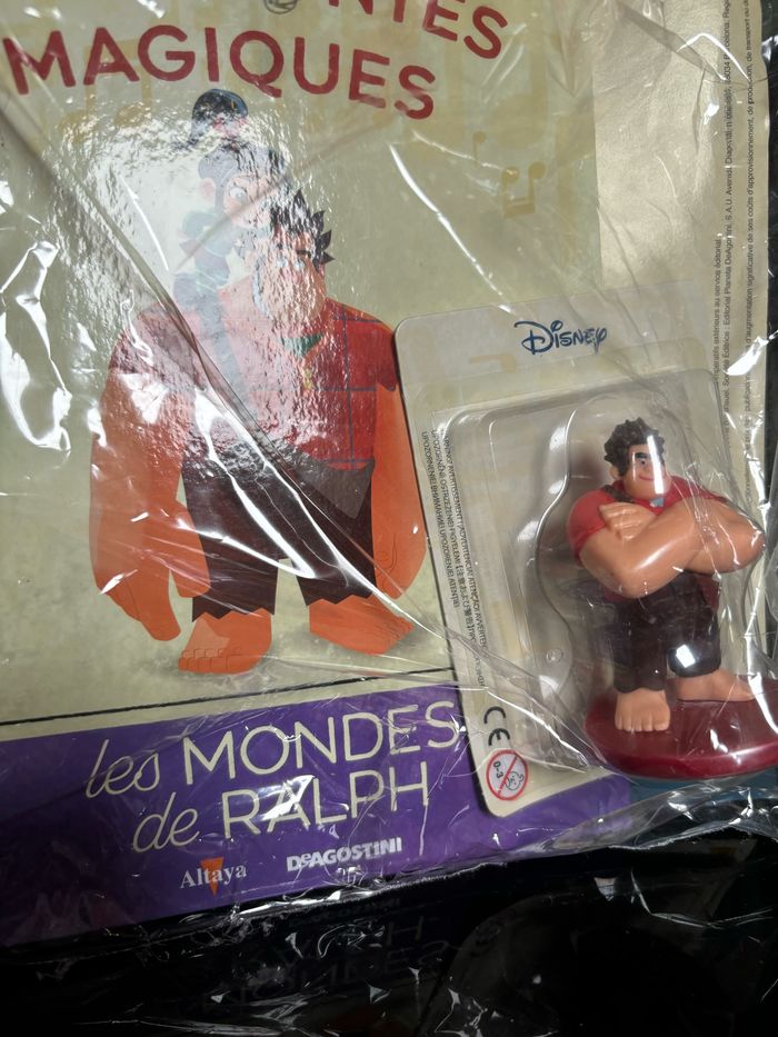 Figurine + Livre Les Mondes de Ralph n 45 Les Audiocontes Magiques Disney Altaya - photo numéro 2