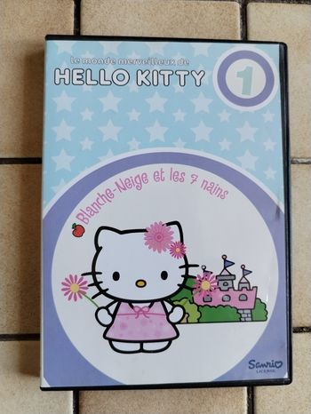 DVD Hello Kitty Blanche neige et les 7 nains 