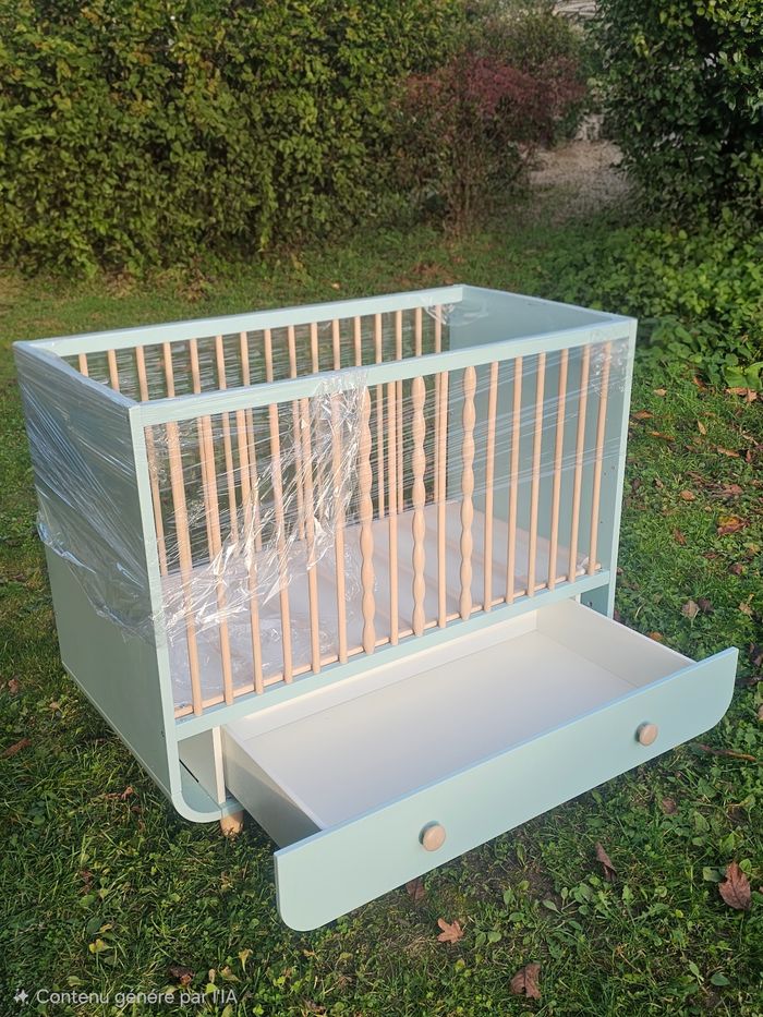 Lit bébé évolutif Ikea Myllra - photo numéro 2