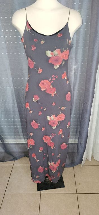 Robe longue moulante S