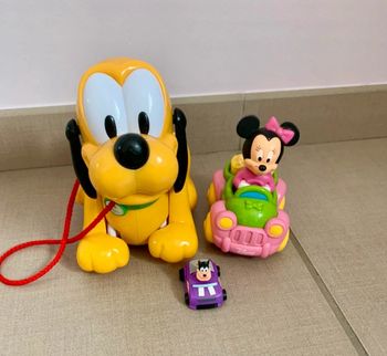 Pluto Minnie et Pat Disney