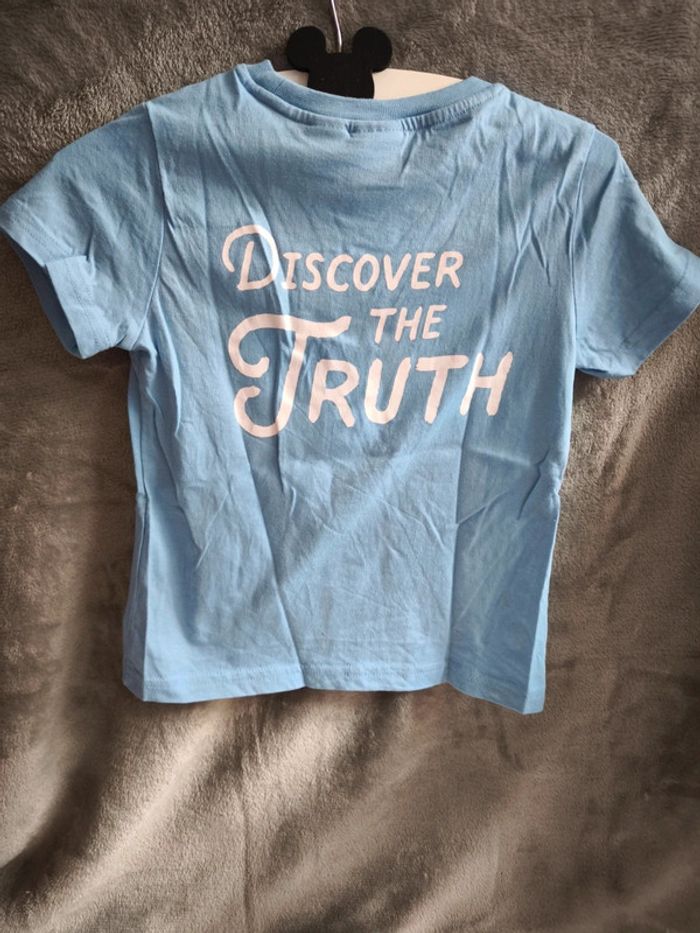 T-shirt reine des neiges 3-4 ans neuf - photo numéro 4
