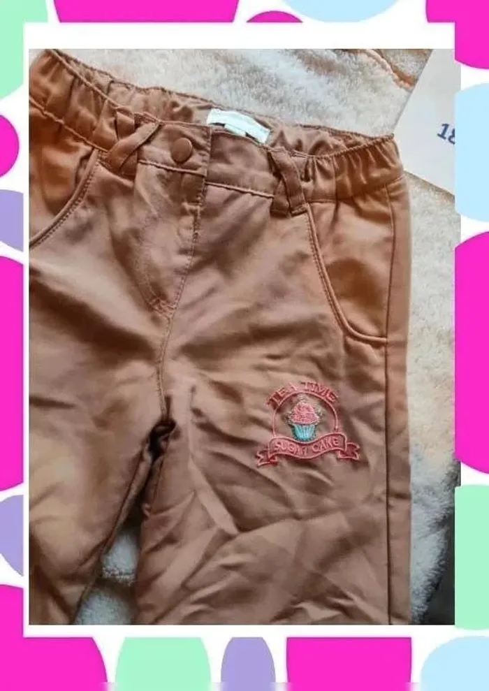 Lot 2 pantalons 18 mois - photo numéro 3