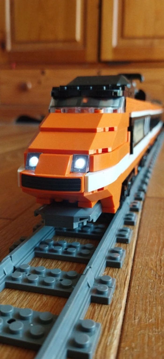 LED train sans marque ou lego