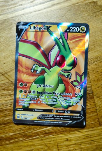 Carte pokemon Libégon V   164/172