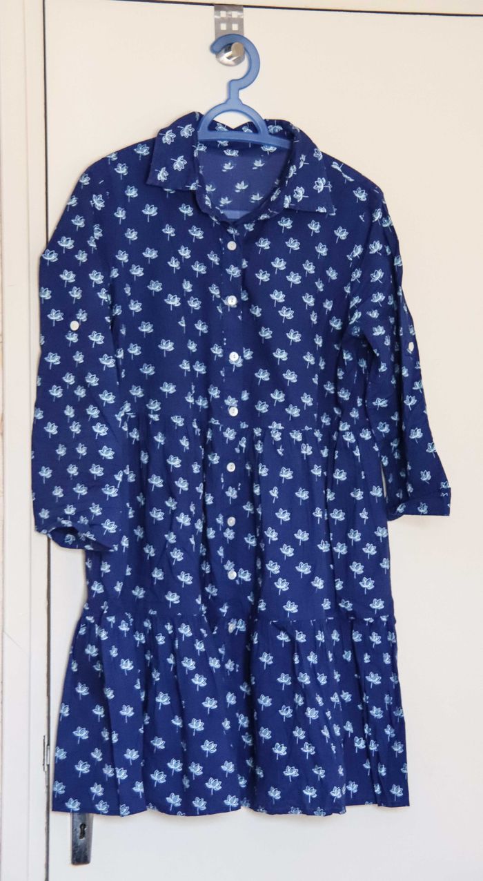 Robe ample "loose" manche 3/4