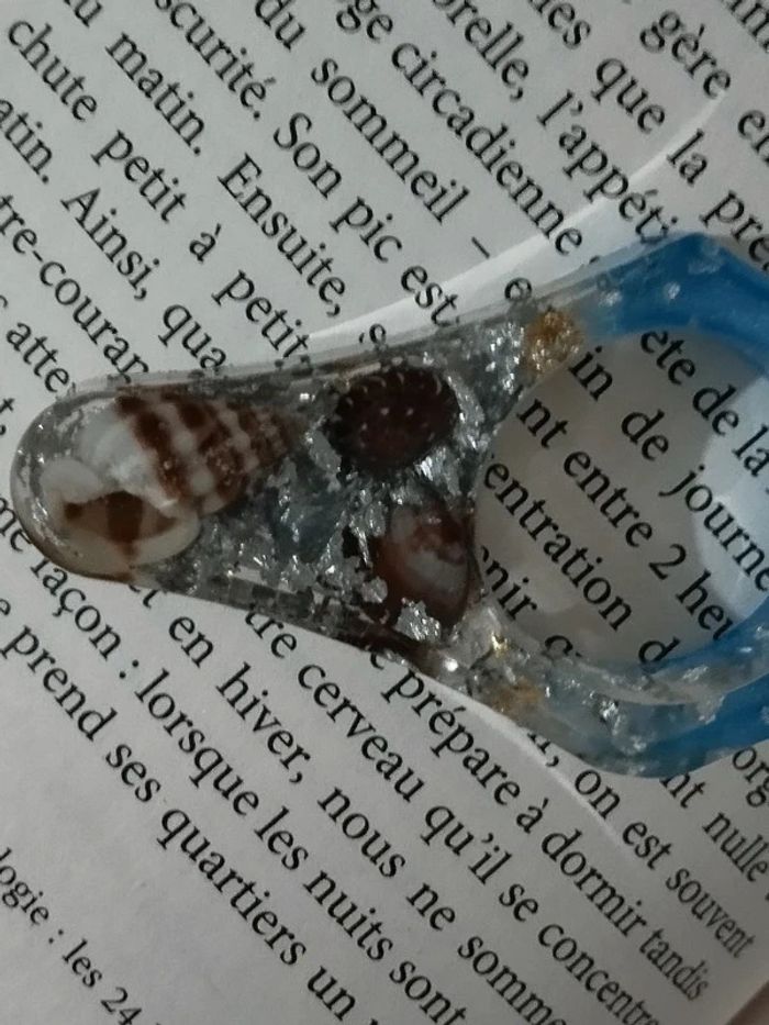 Fait main Support de Pouce de Lecture en résine abr038 - photo numéro 3