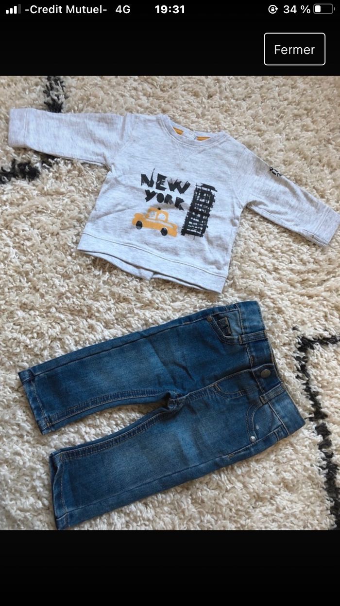 Lot vêtements bébé garçon 3 mois - photo numéro 6