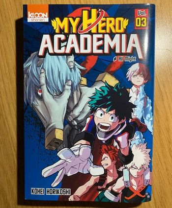 My Hero Academia volume 3