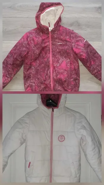 Manteau doudoune réservible
