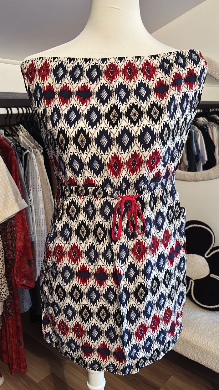 Robe bustier à motifs Goa T40