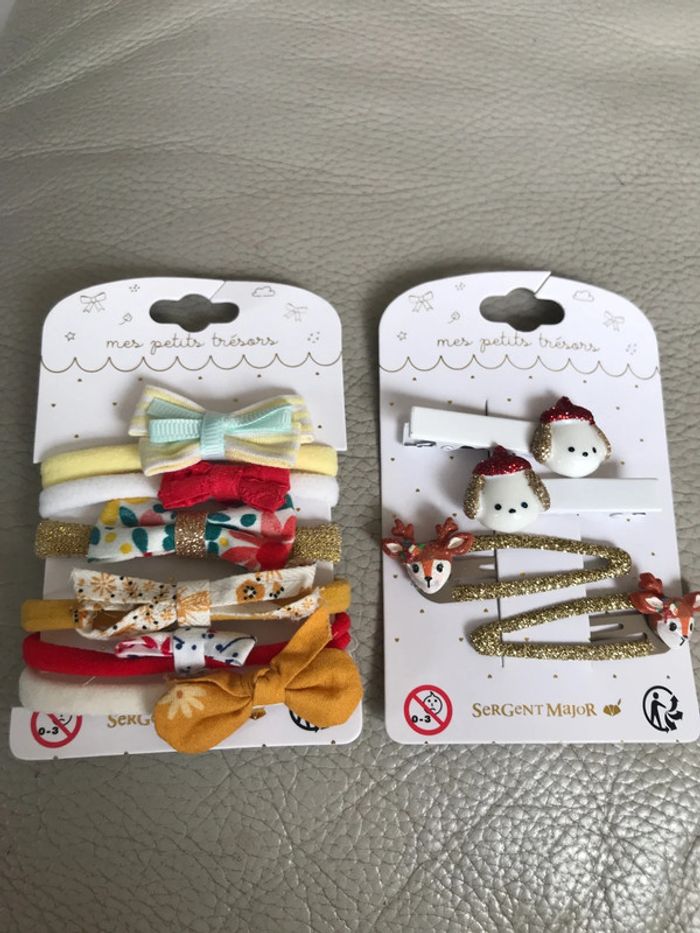 Lot accessoires cheveux Sergent Major neufs