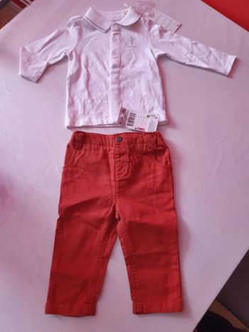 Ensemble garçon 9 mois