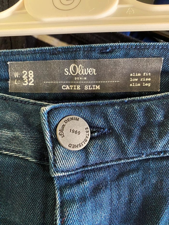 Jeans S.Oliver Catie Slim Taille 28/32 - photo numéro 3