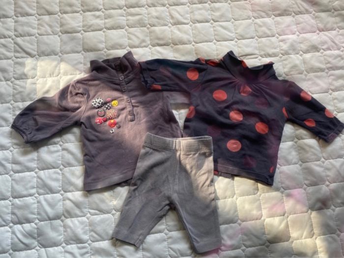 Lot vêtements bébé 1 mois - photo numéro 2