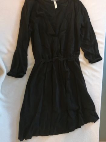 Robe noire Bershka