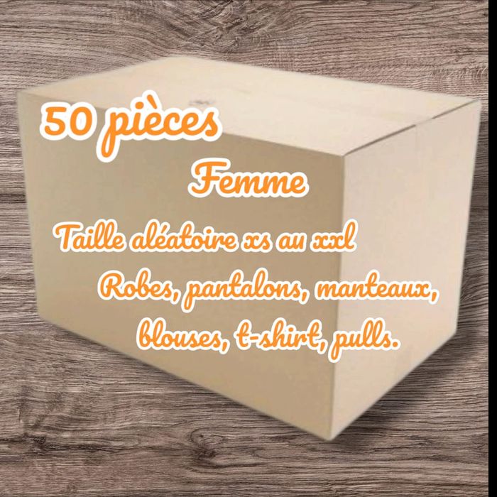 Lot 50 pièces femme