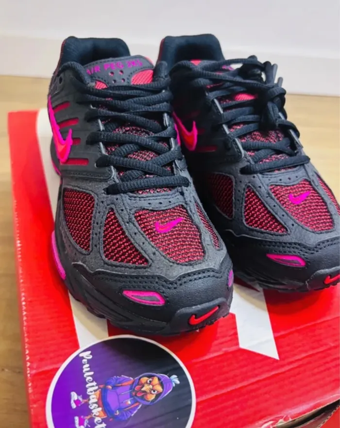 Nike Air Peg 2k5 Black Fire Red Fierce Pink T36 - photo numéro 3