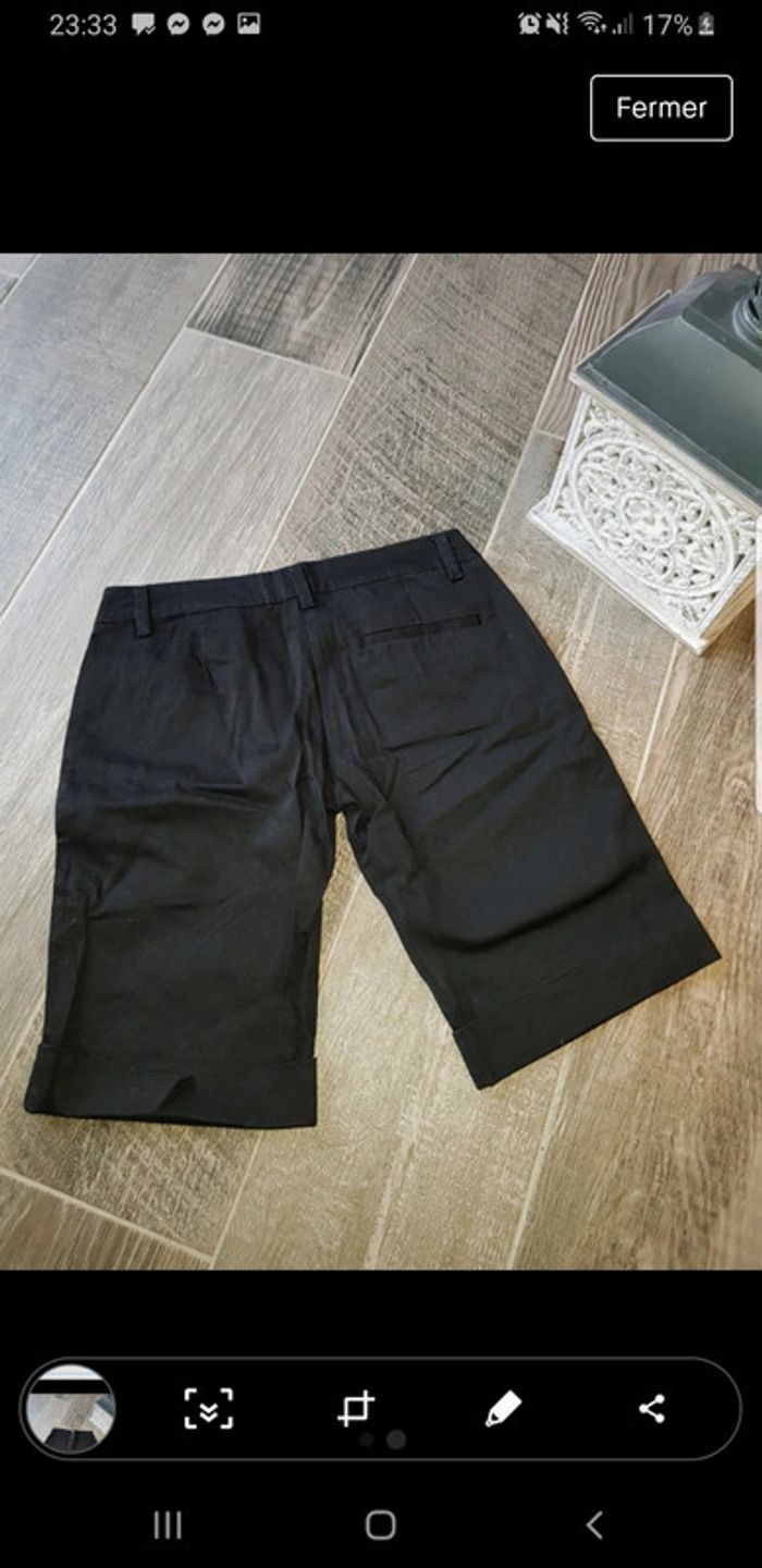 Short long noir femme taille s/36 - photo numéro 2