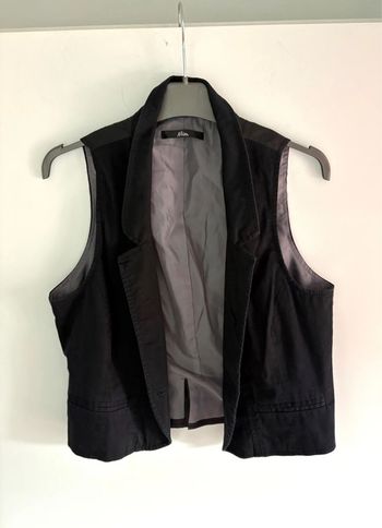 Veste sans manches noir Mim 38
