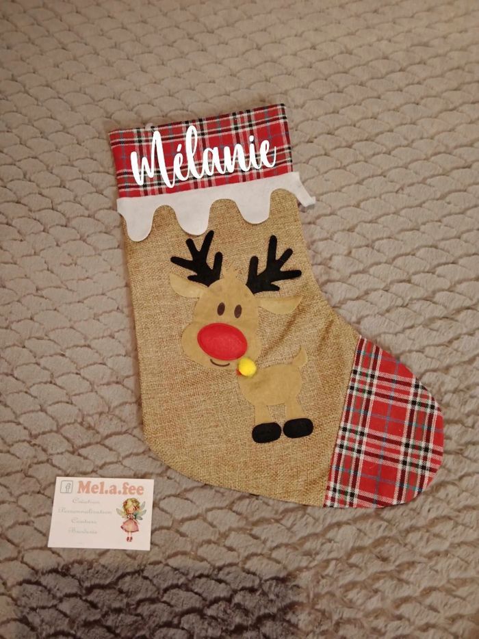 Chaussette de Noël personnalisée