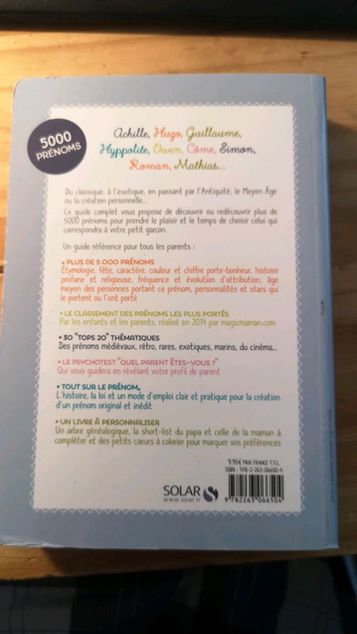 Guide des prénoms garçons - photo numéro 2
