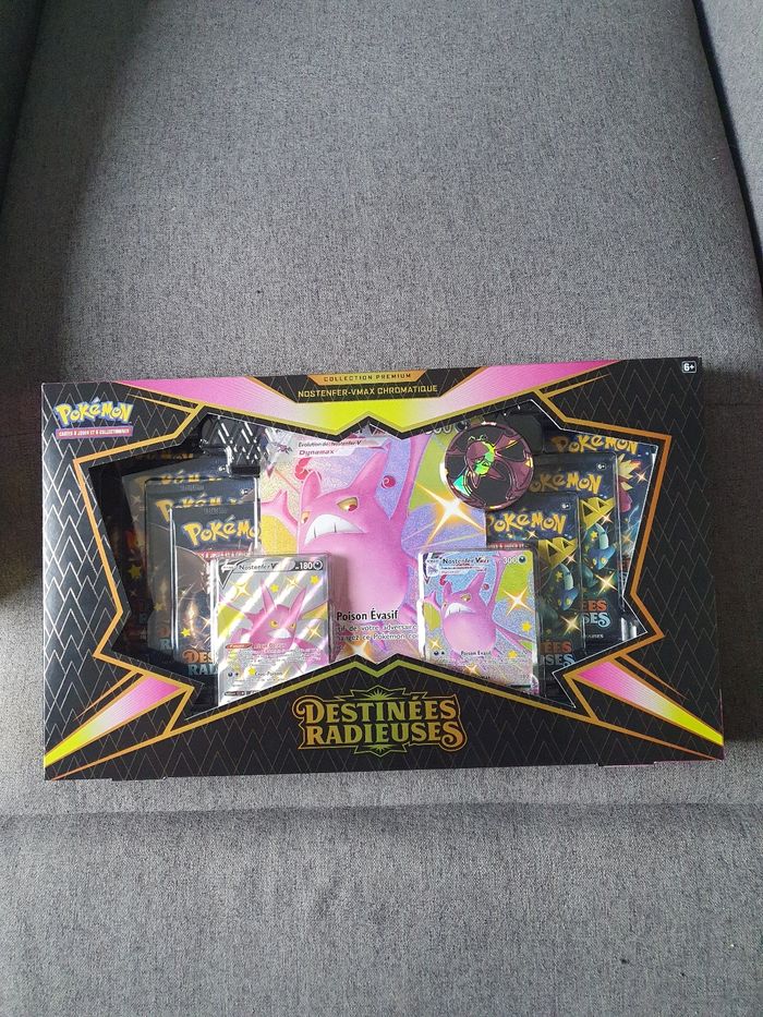 Coffret pokemon nostenfer destinés radieuses fr