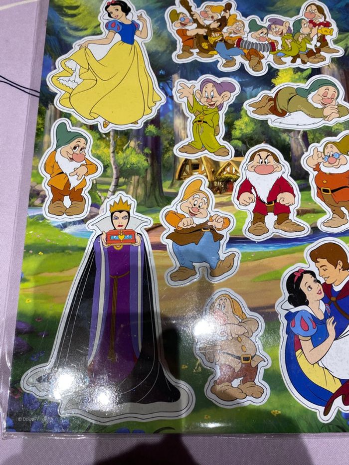Disney set de magnet blanche neige - photo numéro 2