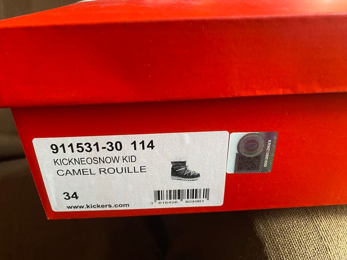 Kickers. Bottes fourrées Après ski 34 - photo numéro 8