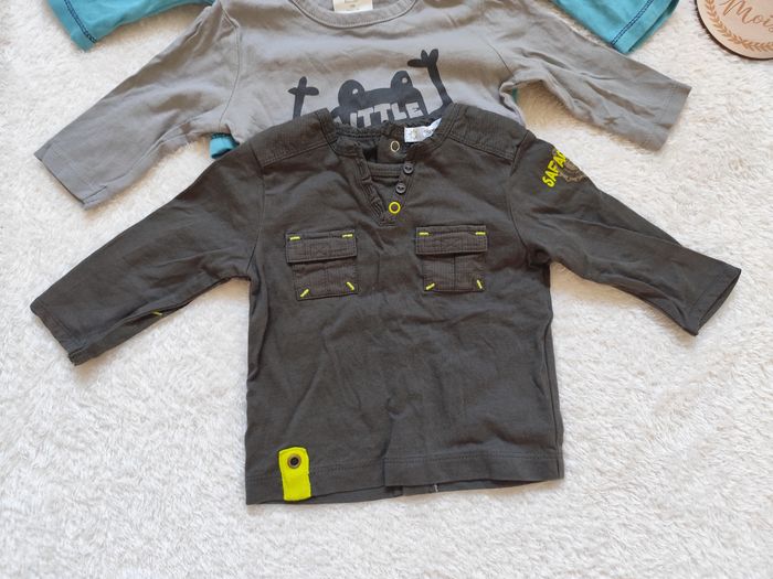 Lot de 8 t-shirts à manches longues, 3 mois, garçon - photo numéro 6