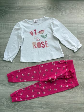 Pyjama coton TaO fleurs 🌷 3 ans 